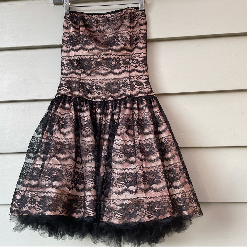 Gunne Sax Jessica McClintock 80s Prom Dress